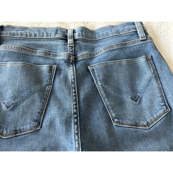New Hudson Lace Up Sides High Rise Skinny Jeans Barbara Dazz Size 26 - Picture 11 of 12